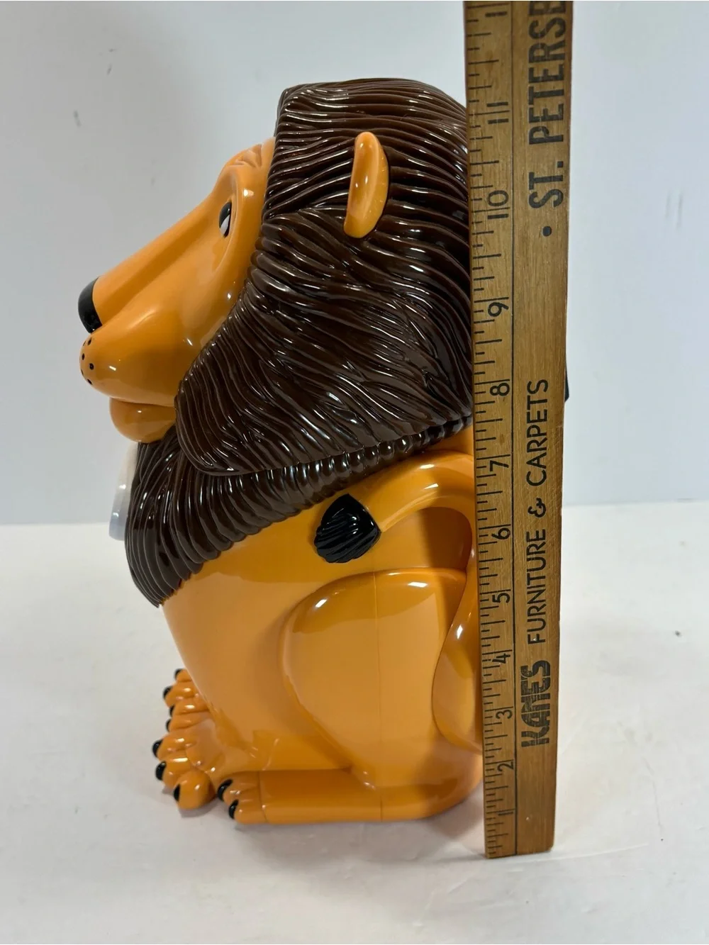 Vintage 1999 The Original Tiger Cookie Jar Roaring Talking Lion ● Working GREAT!